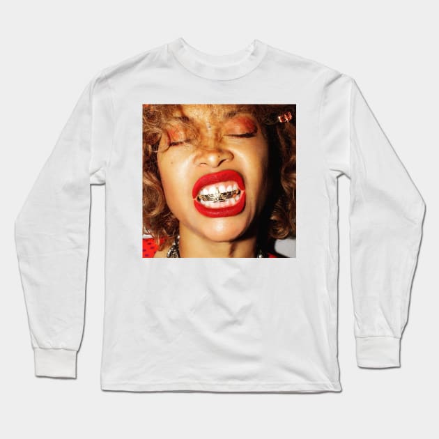 Erykah Badu Long Sleeve T-Shirt by HipHopTees